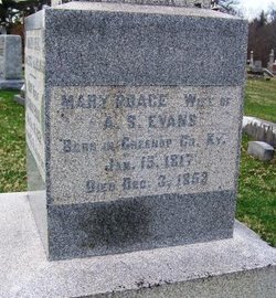 Mary <I>Poage</I> Evans 