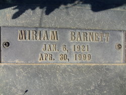 Miriam Louise <I>Barnett</I> Doherty 