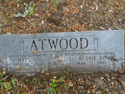 Bessie Evelyn <I>Marshall</I> Atwood 