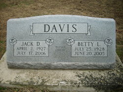 Betty L <I>Agee</I> Davis 