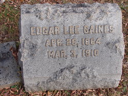 Edgar Lee Gaines 