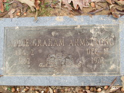 Addie <I>Graham</I> Armstrong 