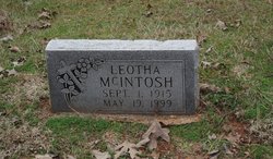 Leotha <I>Noble</I> McIntosh 