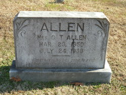 Mrs Clementine T. <I>Murphy</I> Allen 