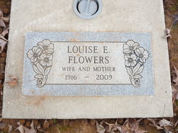 Louise E. <I>Whitworth</I> Flowers 