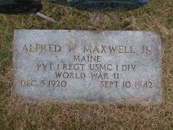 PVT Alfred W Maxwell Jr.