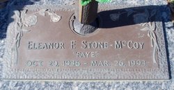Eleanor F. “Faye” <I>Stone</I> McCoy 