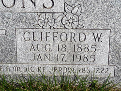 Clifford Walter Simmons 