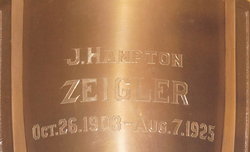 J Hampton Zeigler 