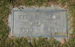 Etta Jane <I>Leland</I> Eaton 