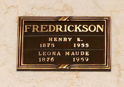 Henry Edward Frederickson 