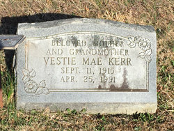 Vestie Mae <I>Abercrombie</I> Kerr 