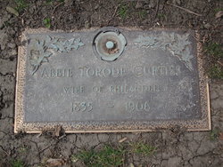 Abigail “Abbie” <I>Thurston</I> Curtiss 