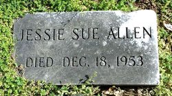Jessie Sue <I>Claiborne</I> Allen 