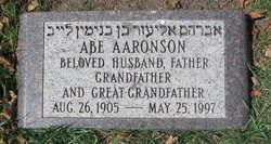 Dr Abe L. Aaronson 