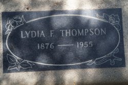 Lydia F <I>Roberts</I> Thompson 