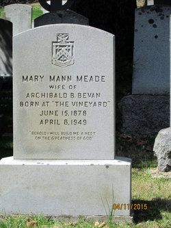 Mary Mann <I>Meade</I> Bevan 