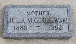 Julia M. <I>Lizakowski</I> Gerszewski 