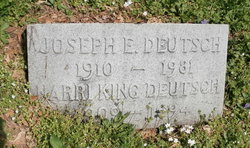 Joseph E Deutsch 