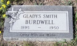 Gladys Elvie <I>Smith</I> Burdwell 