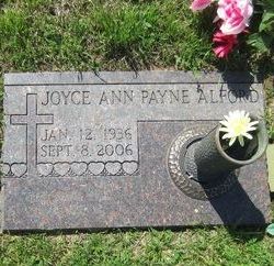 Joyce Ann <I>Payne</I> Alford 