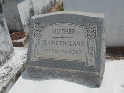 Elaine <I>Roberts</I> England 