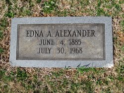 Edna A <I>Hutzell</I> Alexander 