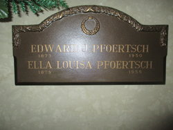 Ella Louisa <I>Jacoby</I> Pfoertsch 