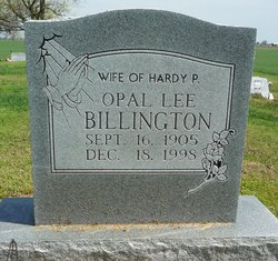 Opal Lee <I>Shipman</I> Billington 