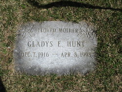 Gladys E <I>Rishe</I> Hunt 