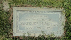 Gertrude Helen <I>Jackson</I> Binder 