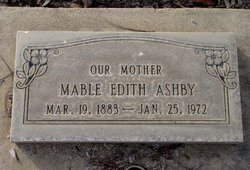 Mabel Edith <I>Atchison</I> Ashby 