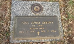 Paul Jones Abbott 