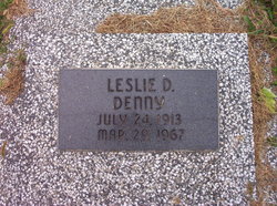 Leslie D Denny 