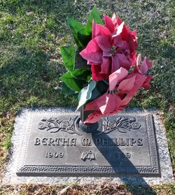 Bertha M Phillips 