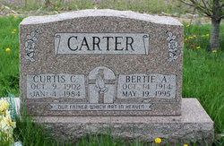 Bertie A. <I>Horton</I> Carter 