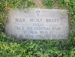 Max Holt Britt 