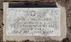 Pvt John Joseph Broecher 