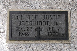 Clifton Justin Jacquinot Jr.