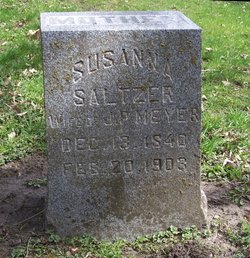Susanna <I>Saltzer</I> Meyer 