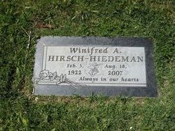 Winifred A. Hirsch-Hiedeman 