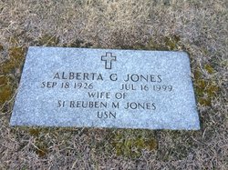 Alberta Grace <I>Atkins</I> Jones 