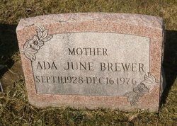 Ada June <I>Stuck</I> Brewer 