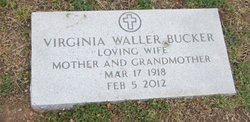 Virginia <I>Waller</I> Bucker 