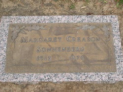 Margaret Elizabeth <I>Creason</I> Sonnenberg 