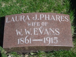 Laura Jane <I>Phares</I> Evans 