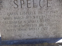 Mary <I>Bargy</I> Speece 