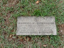 Sgt Maurice Weidner Buckwalter 