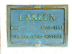 Katherine Lempe “Kay” <I>Lindroos</I> Larsen 