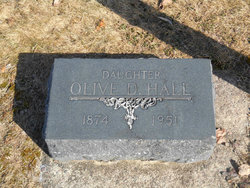 Olive D <I>Dudley</I> Hall 